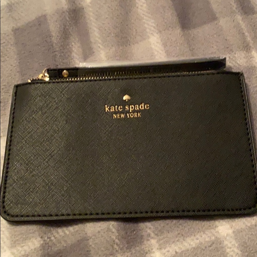 Black Kate Spade Wristlet